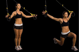 trx lunges